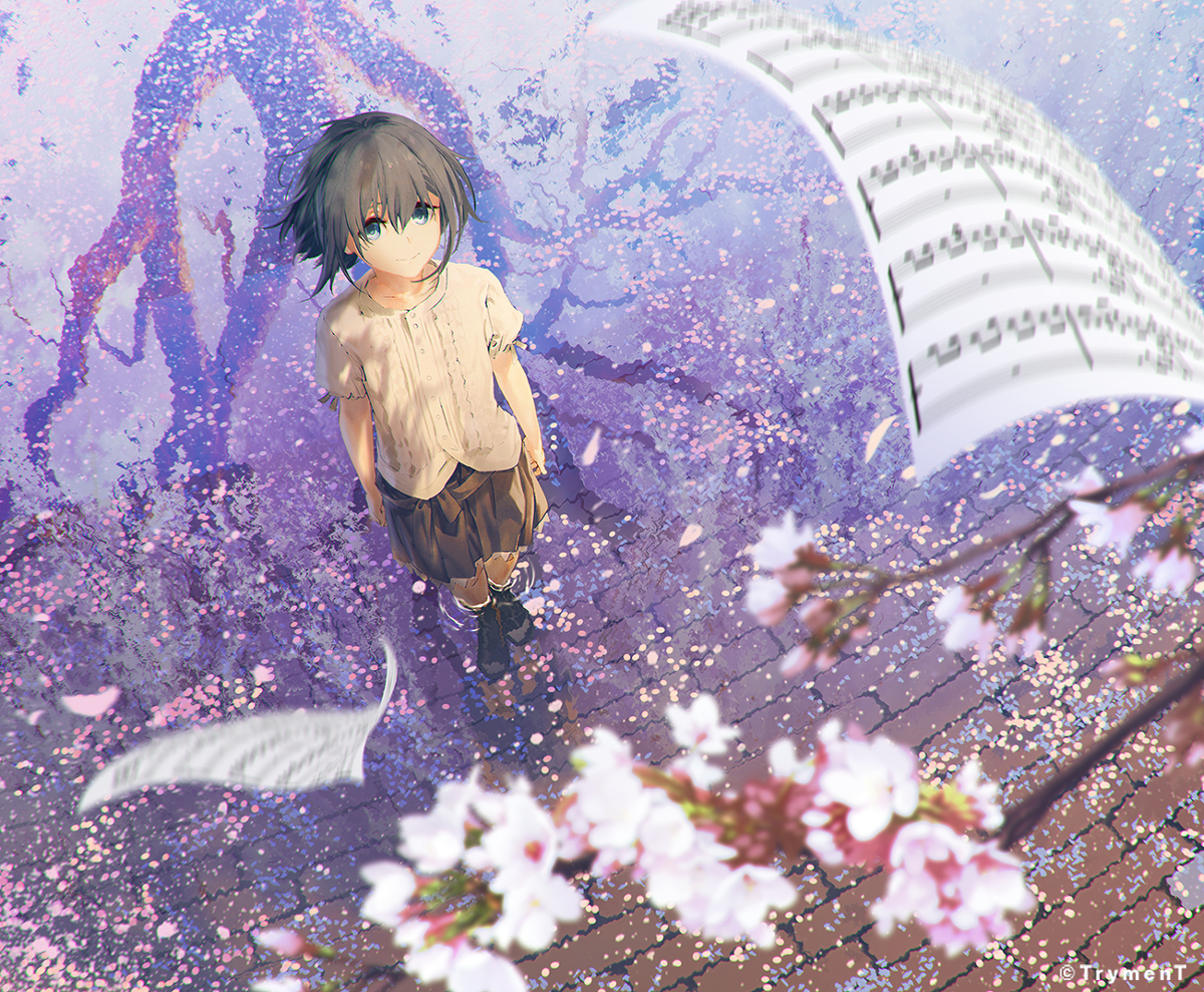 This is a pixiv picture whose title is 君 の 音.