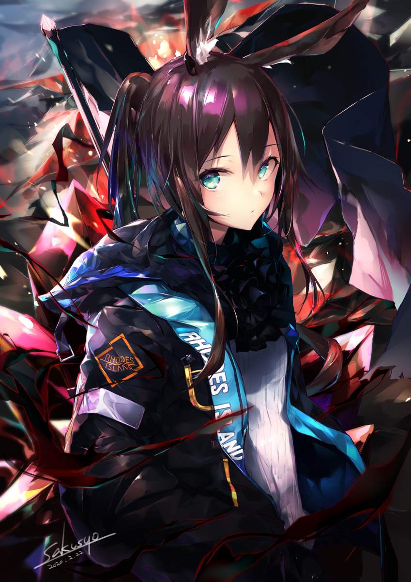 This is a pixiv picture whose title is アーミヤ🐰.