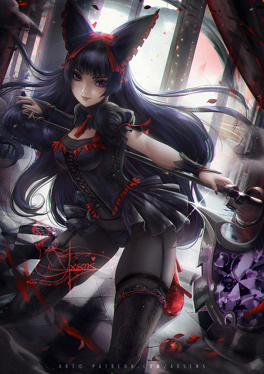 This is a pixiv picture whose title is ローリー·マーキュリー / Rory Mercury.