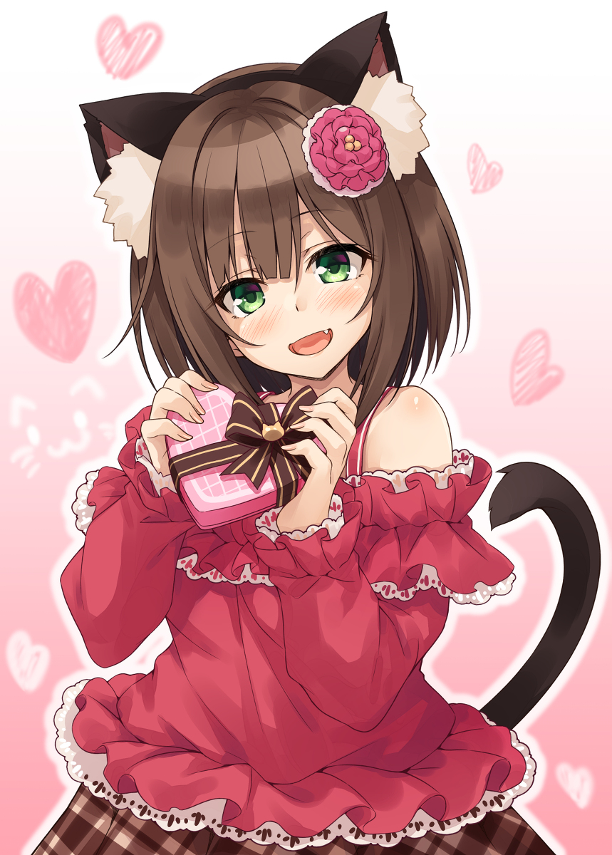 This is a pixiv picture whose title is みくにゃんおたおめ.