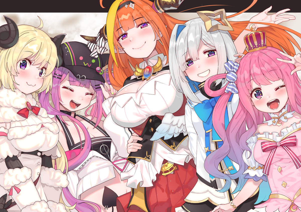 This is a pixiv picture whose title is 四期生.