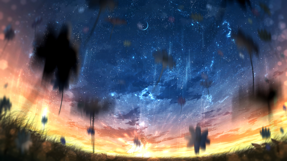 This is a pixiv picture whose title is 花、君想う。.