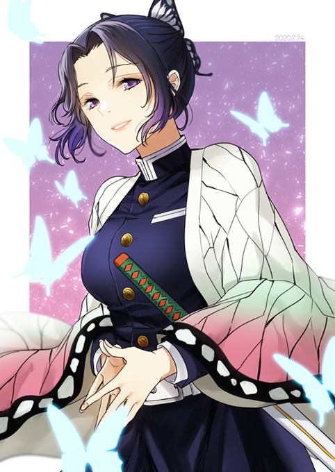 This is a pixiv picture whose title is 🦋.