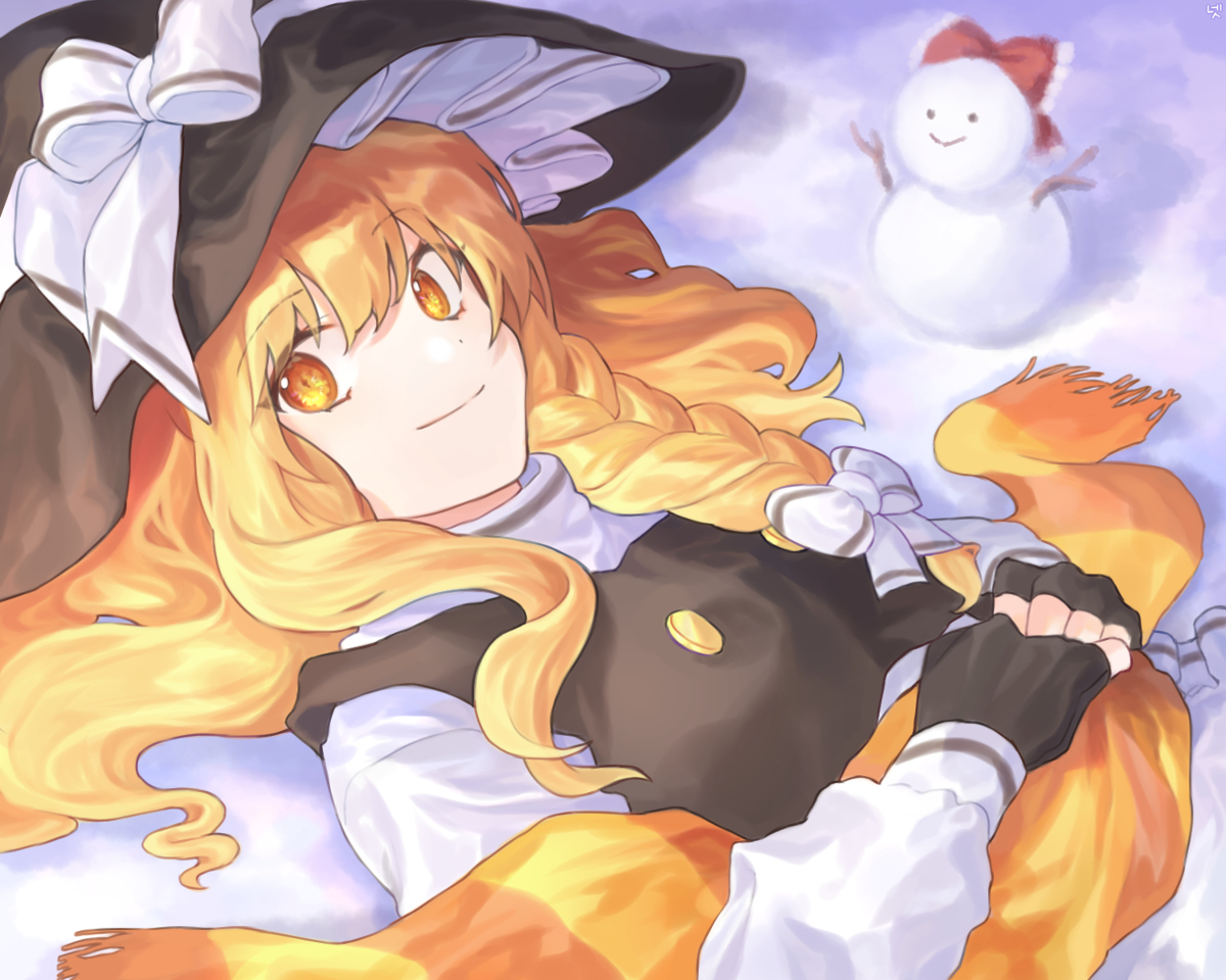 This is a pixiv picture whose title is 魔理沙.