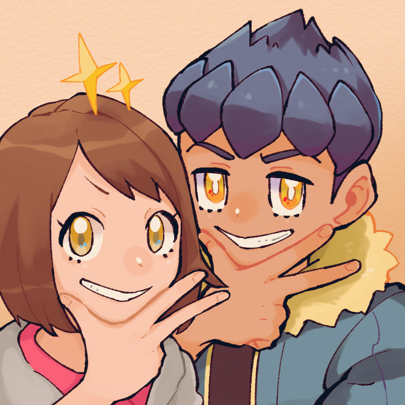 This is a pixiv picture whose title is ポケモン剣盾まとめ3（ほぼホプユウ）.
