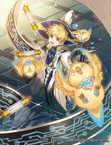 This is a pixiv picture whose title is 【ヴァンガード】晩熟の魔術師 パルメット.