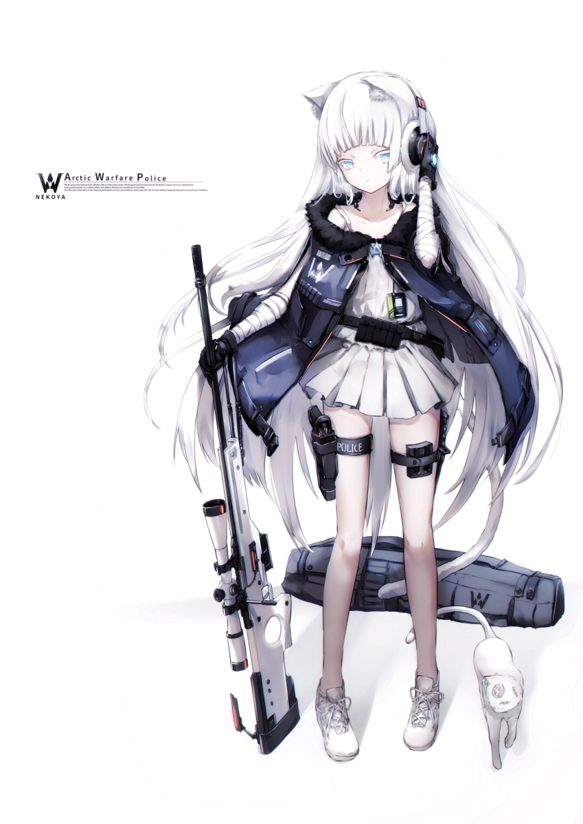 This is a pixiv picture whose title is "Arctic Warfare".