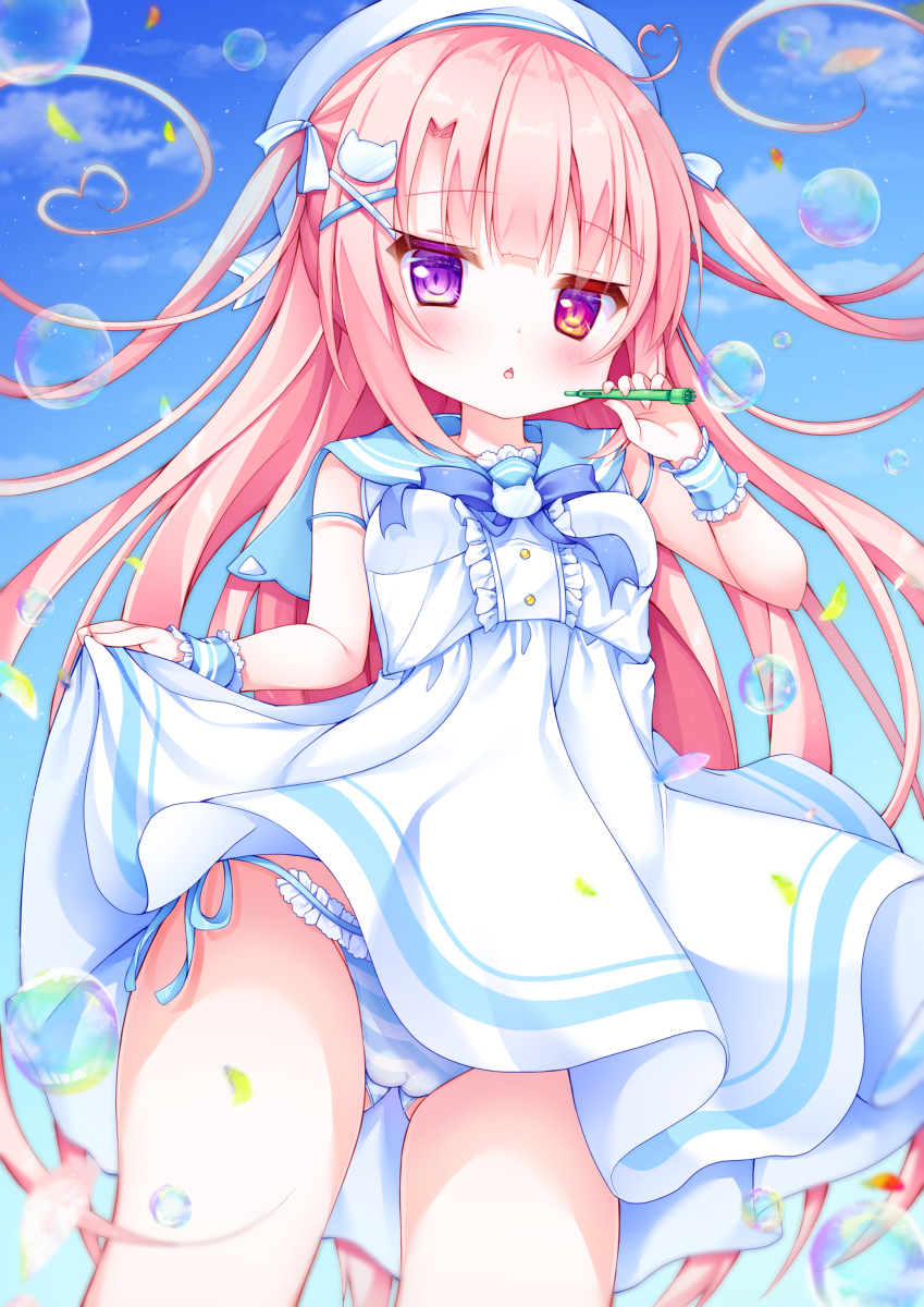 This is a pixiv picture whose title is シャボン玉とんだ♪.