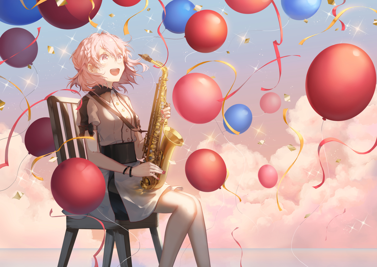 This is a pixiv picture whose title is 【CDジャケット】Saxaway.