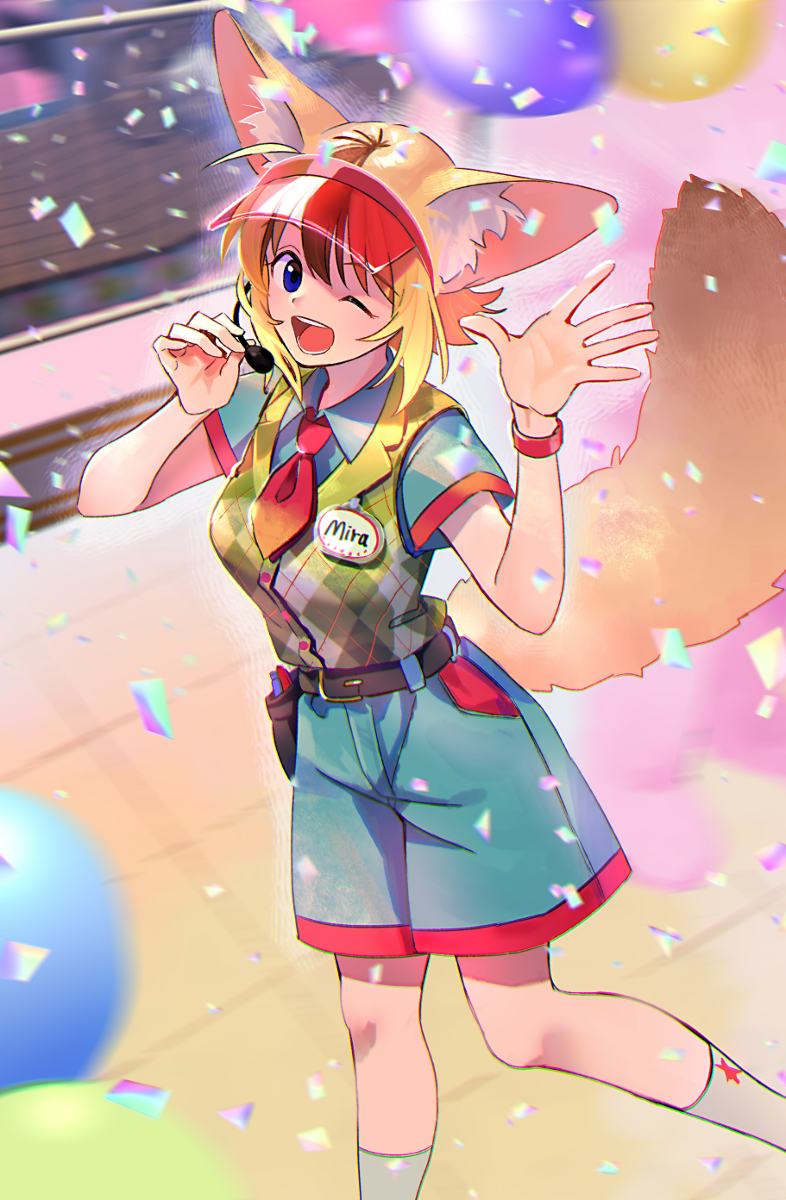 This is a pixiv picture whose title is テーマパークのキャストさん.