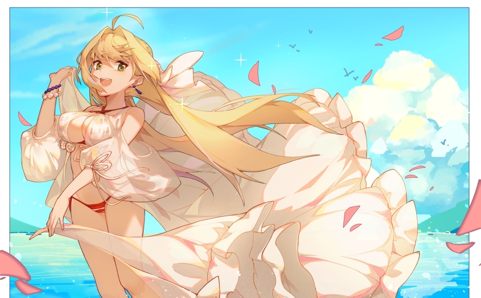 This is a pixiv picture whose title is ネロ.