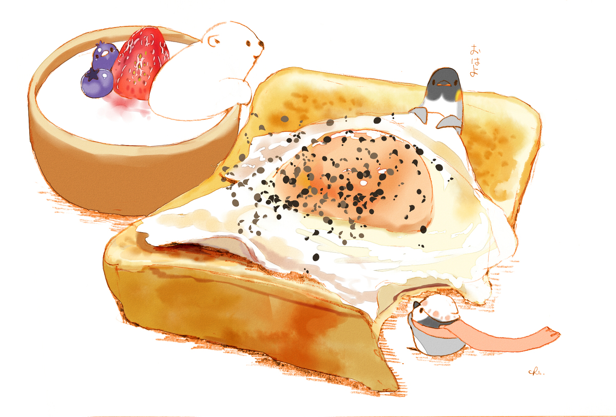 This is a pixiv picture whose title is あさごはんセット.