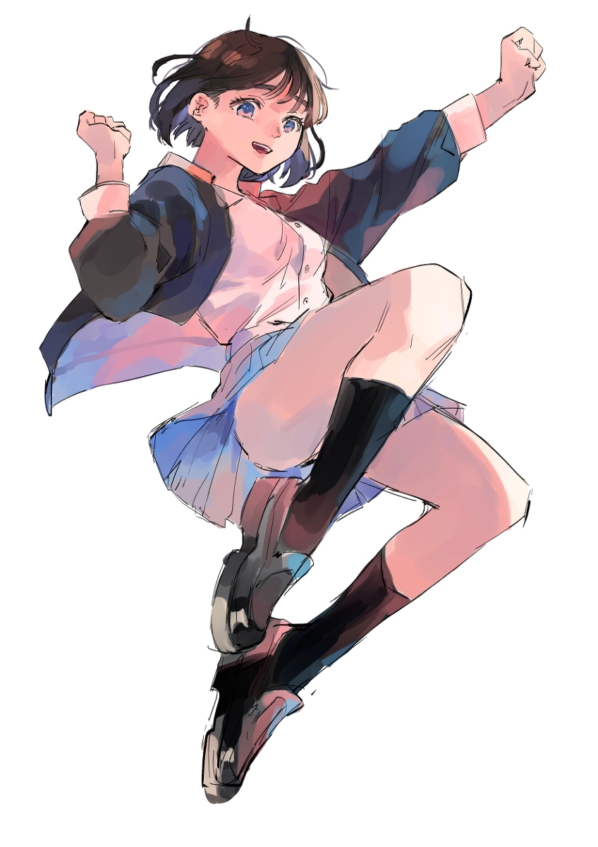 This is a pixiv picture whose title is JK.