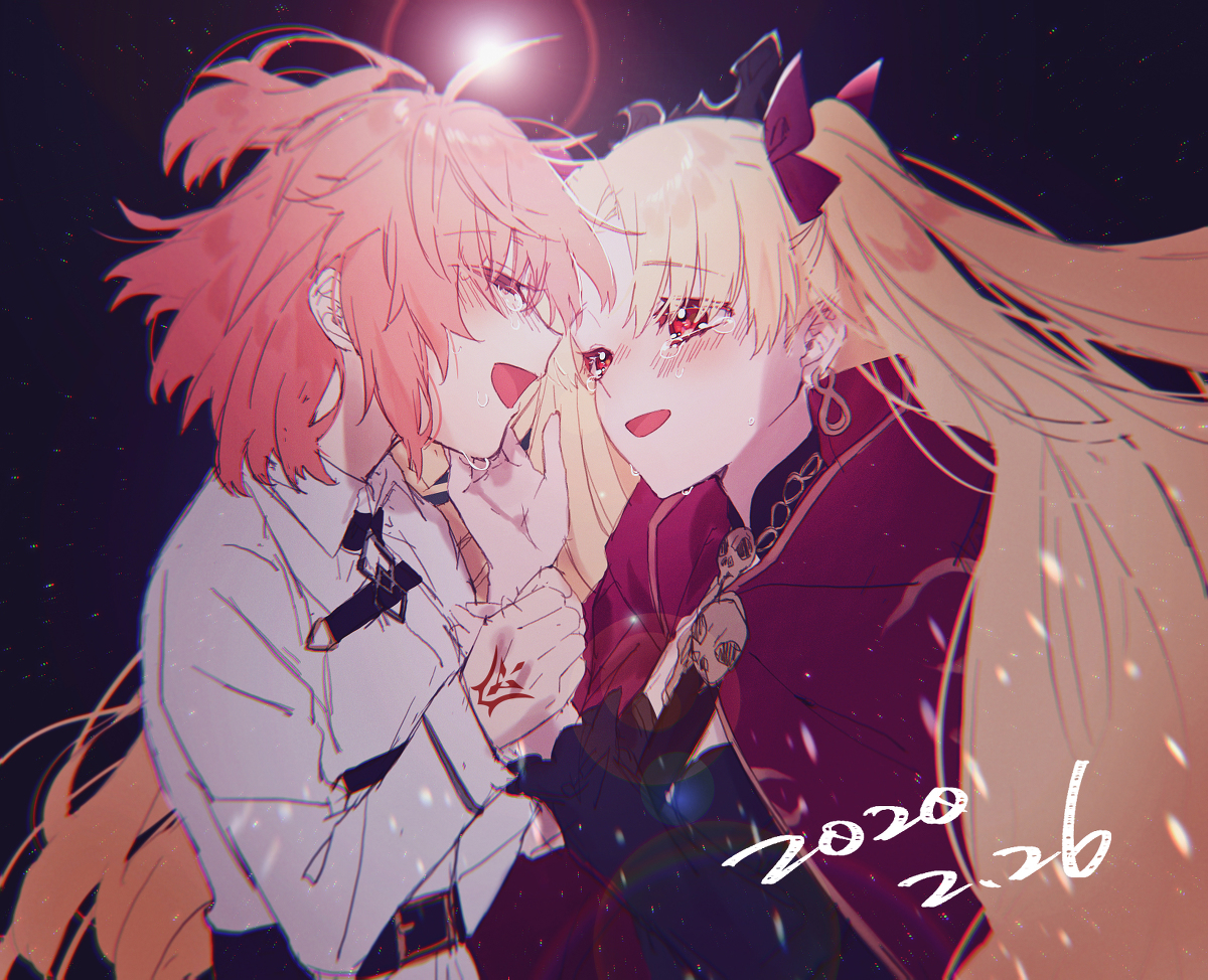 This is a pixiv picture whose title is やりました.
