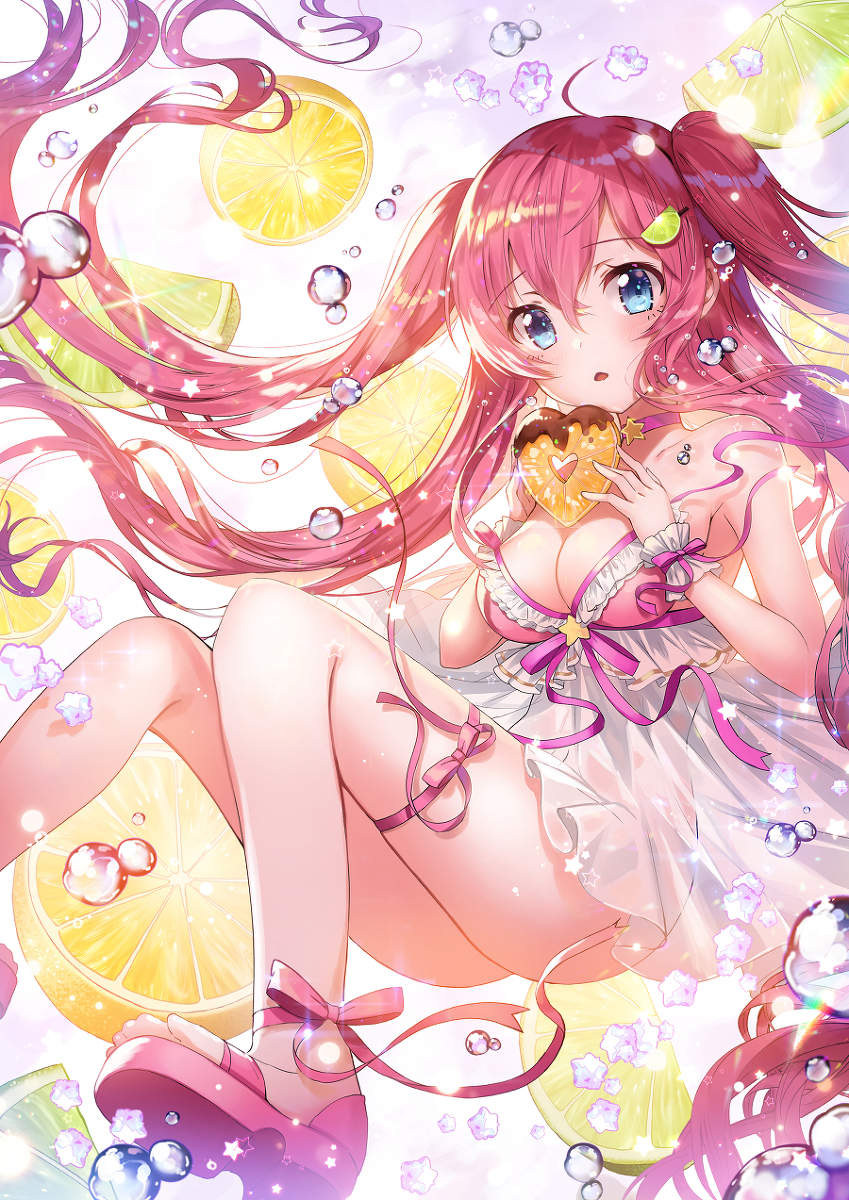 This is a pixiv picture whose title is ラブリー ♡フルーツ.