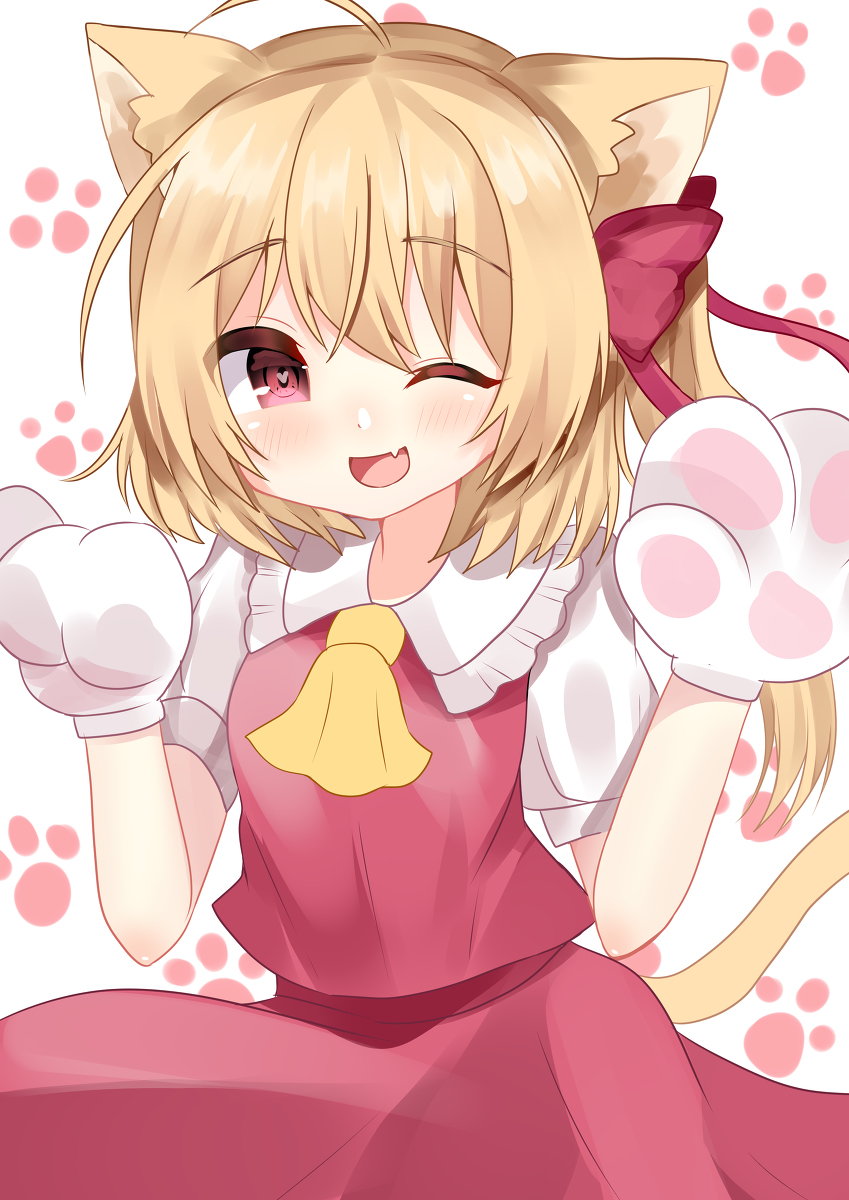 This is a pixiv picture whose title is ネコミミフランちゃん.