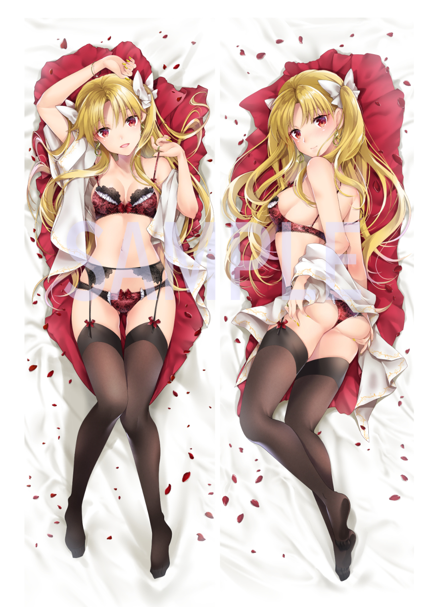 This is a pixiv picture whose title is エレシュキガル/ビタースイート風抱き枕カバー（追記あり）.