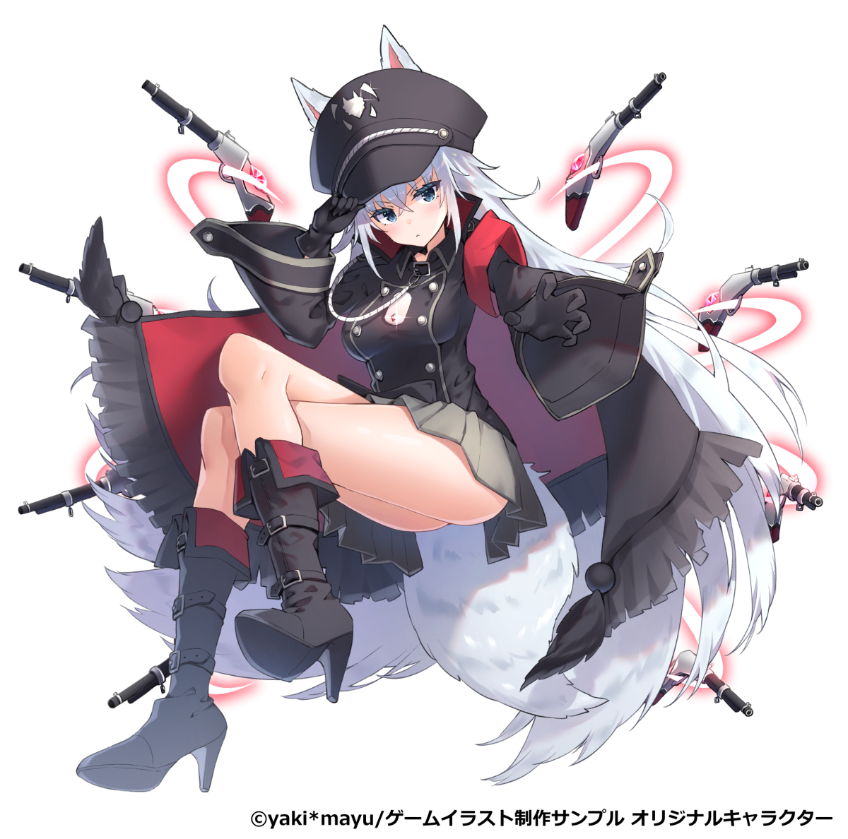 This is a pixiv picture whose title is 🔰ゲームイラスト制作サンプル.