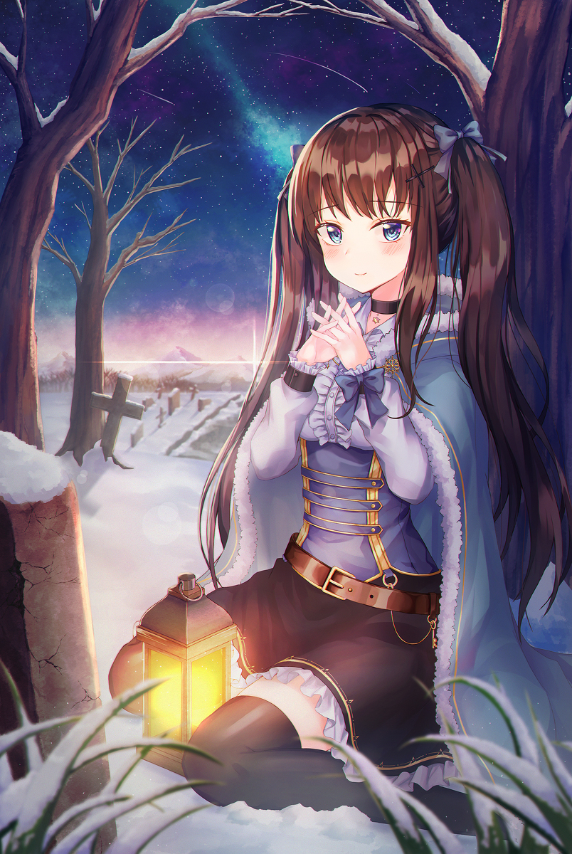 This is a pixiv picture whose title is ★.