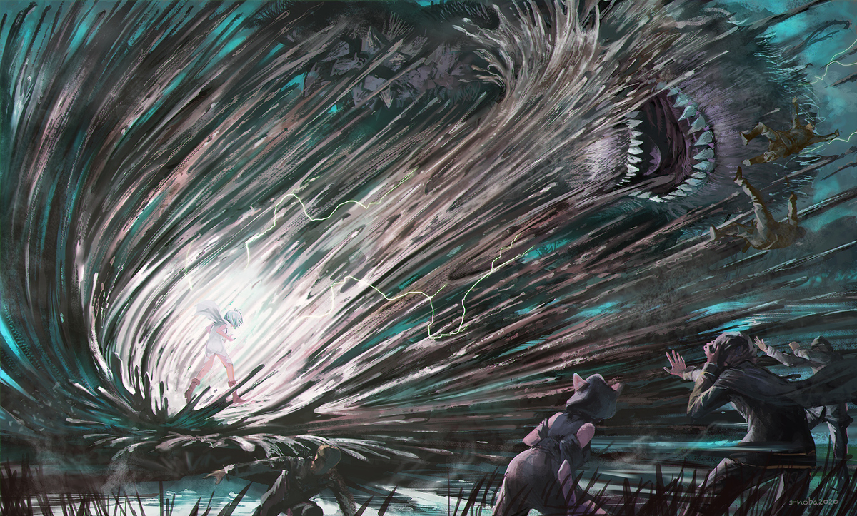 This is a pixiv picture whose title is 【PFAOS】秘めたる力【汚染された遺跡】.