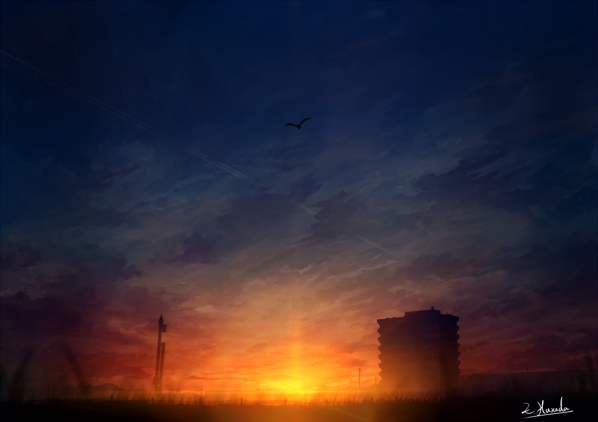 This is a pixiv picture whose title is 風にゆだねて.