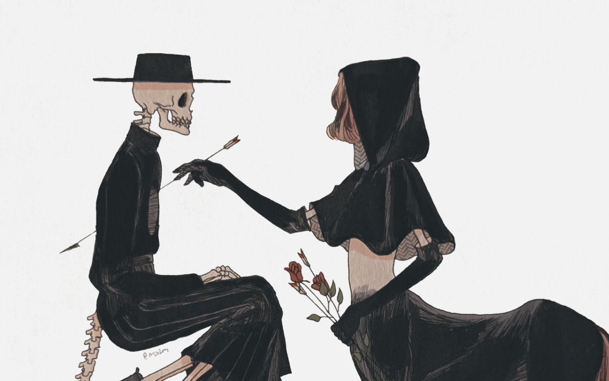 This is a pixiv picture whose title is At the first sight.