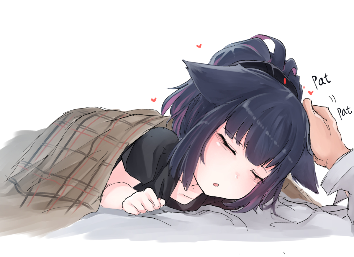 This is a pixiv picture whose title is take a nap with Jessica.