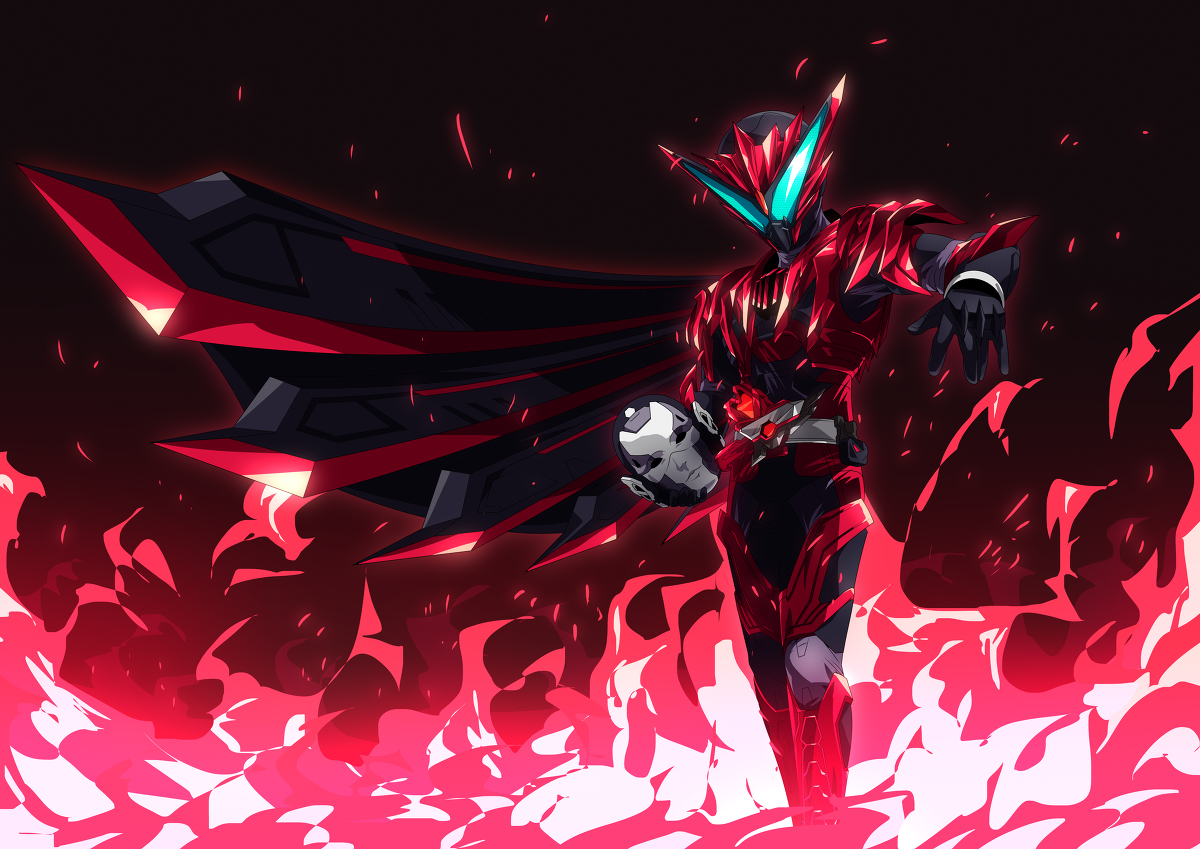 This is a pixiv picture whose title is 『INFERNO WING』.