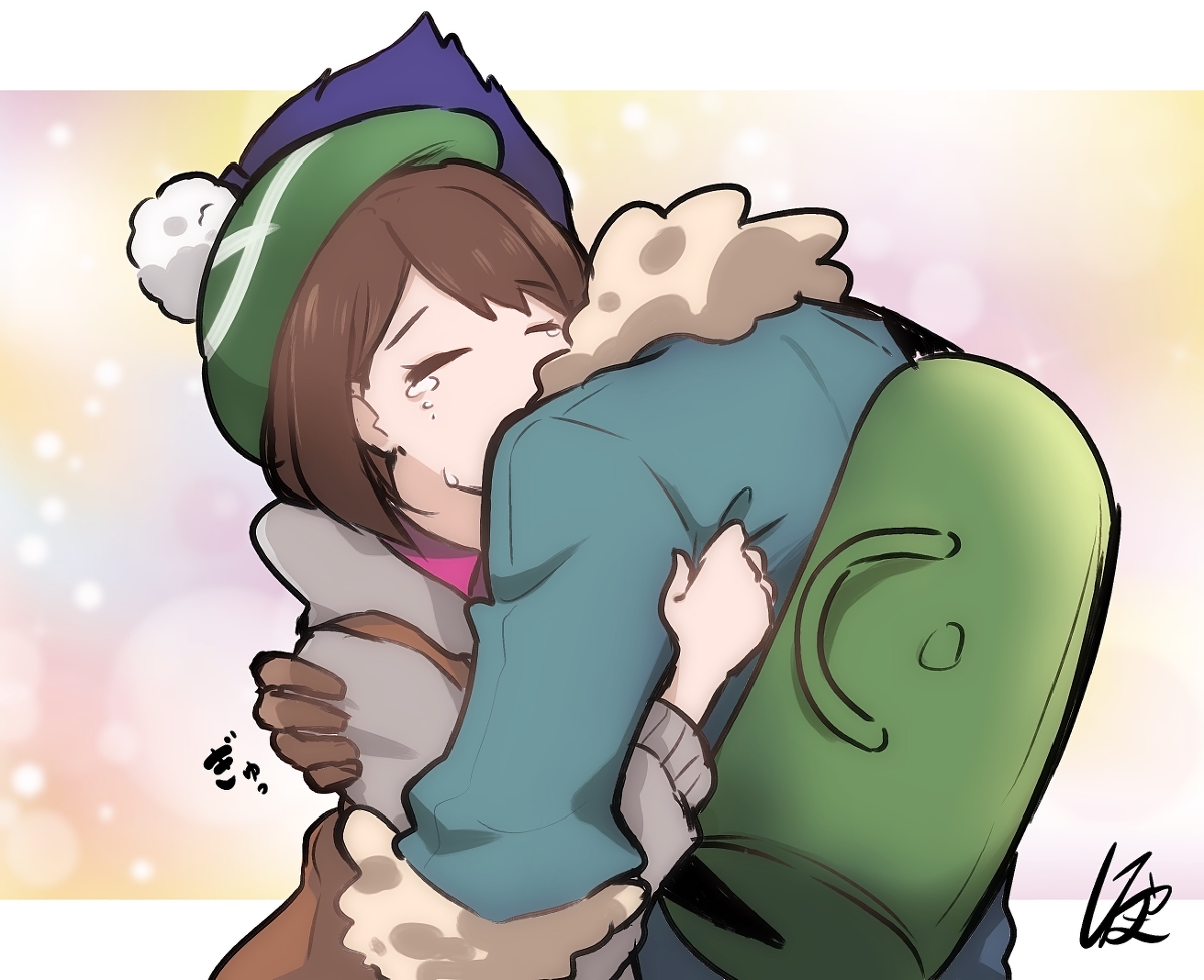 This is a pixiv picture whose title is ホプユウ＊ツイログ.
