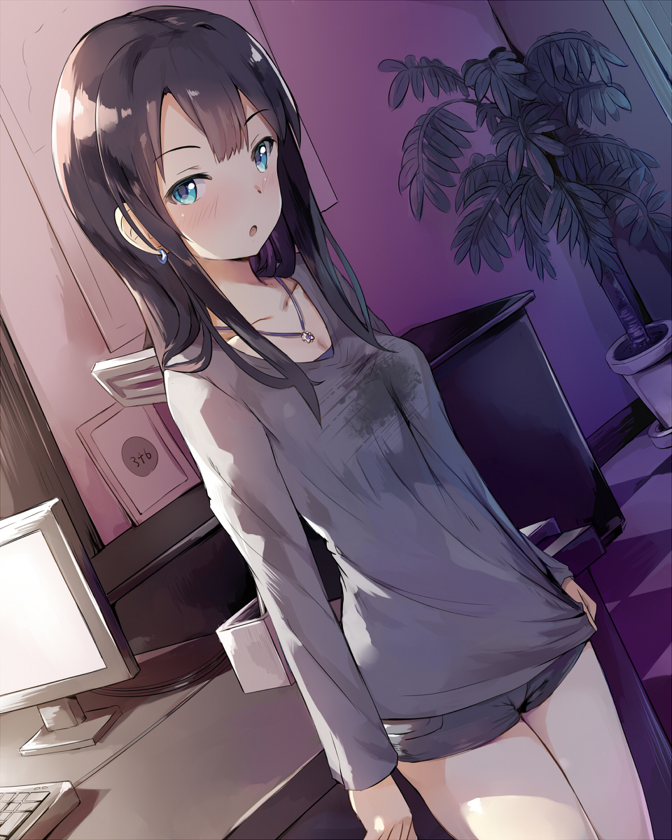 This is a pixiv picture whose title is 職場ではクールに待ってくれるが、家ではすごく甘えてくるしぶりん.