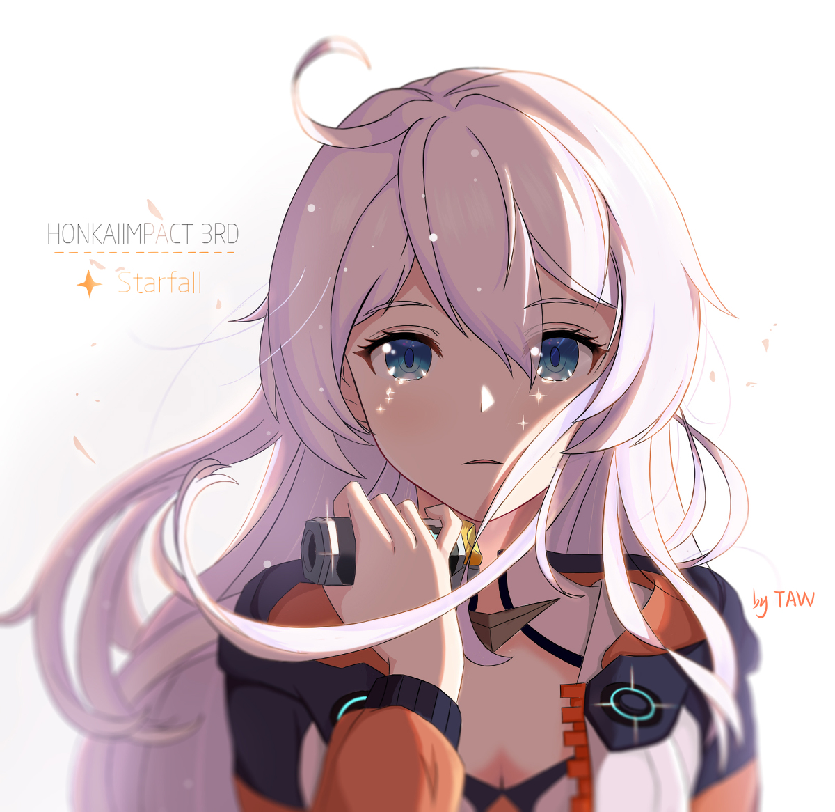 This is a pixiv picture whose title is Starfall.