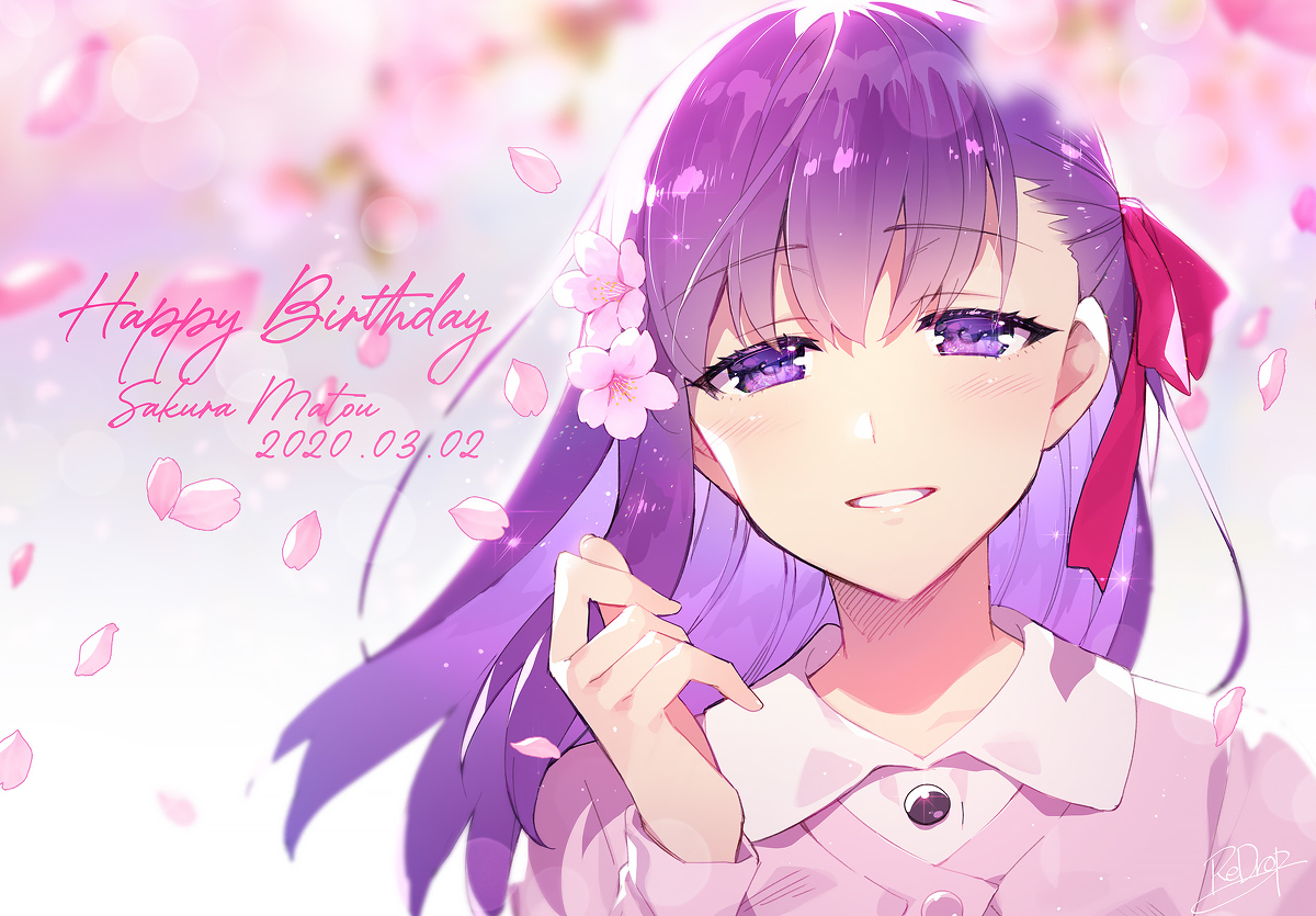 This is a pixiv picture whose title is 桜ちゃん誕生日.