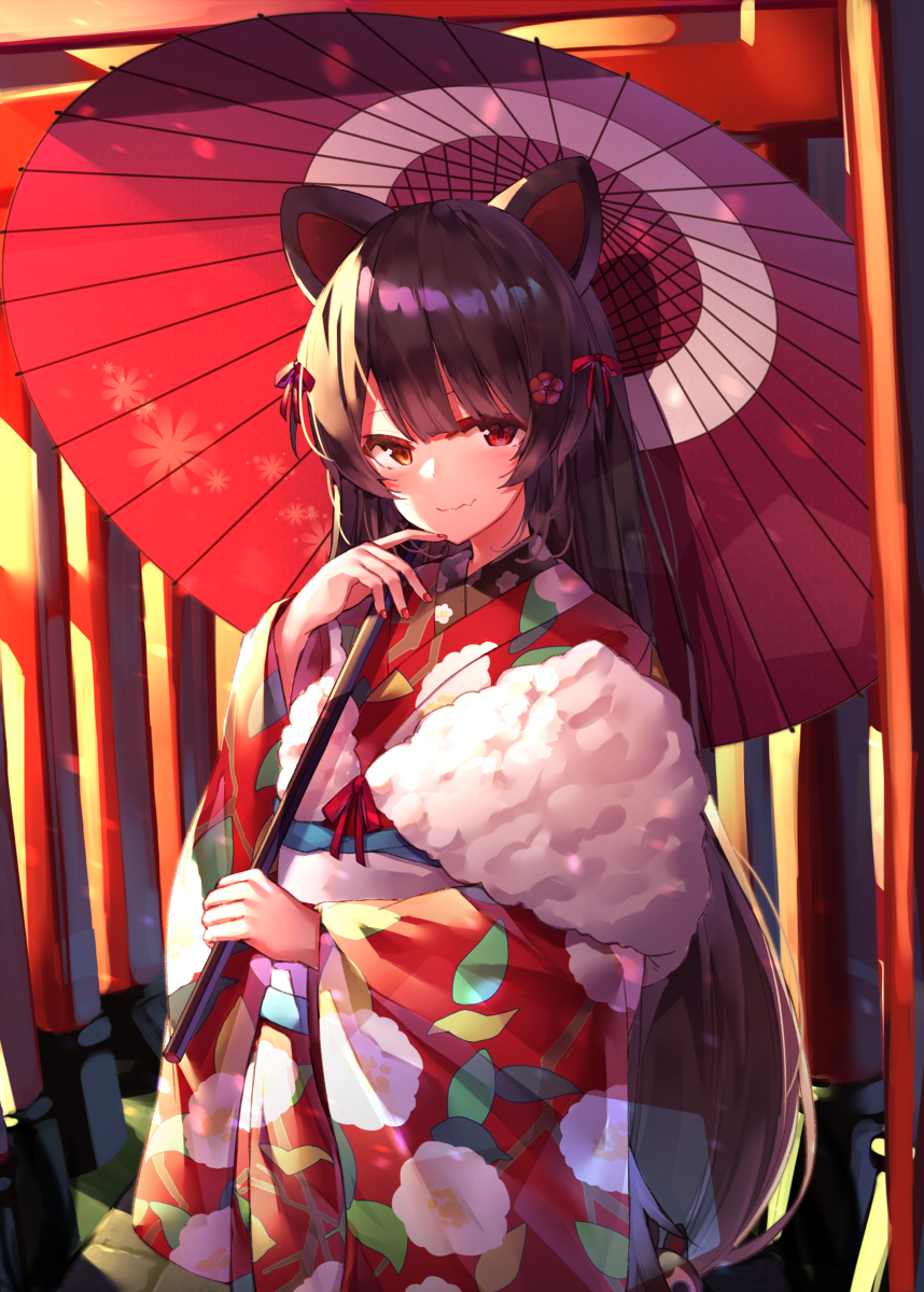 This is a pixiv picture whose title is いにゅい.