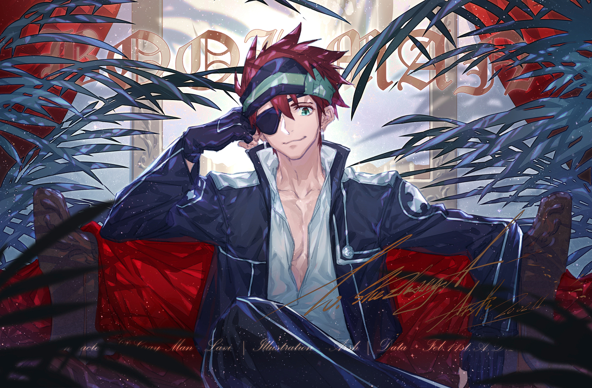 This is a pixiv picture whose title is BOOKMAN.