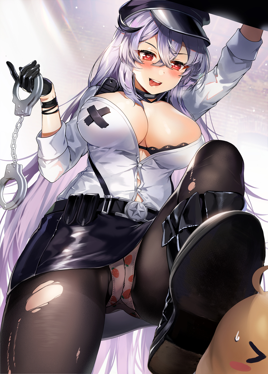 This is a pixiv picture whose title is 「見つけたー」.