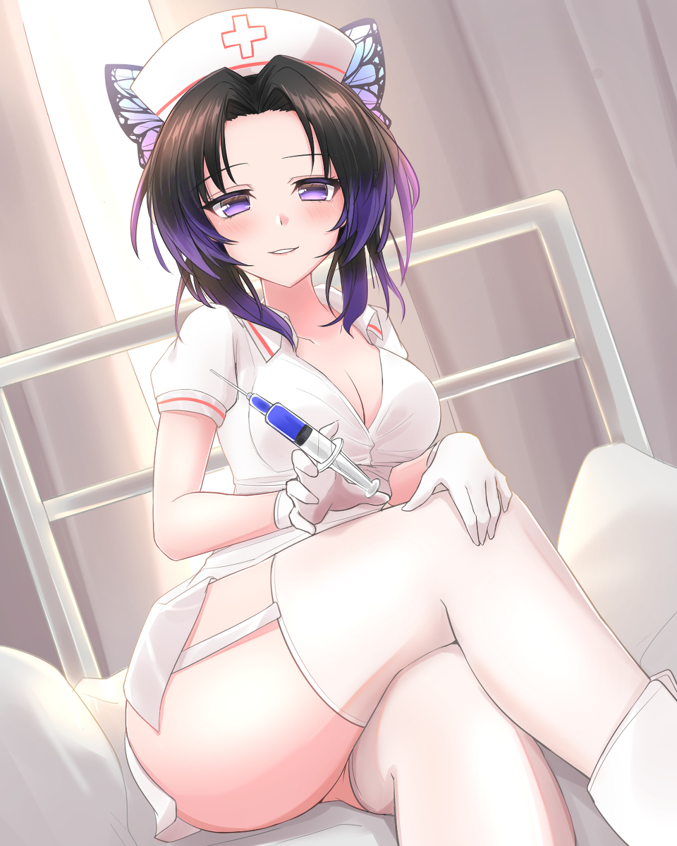 This is a pixiv picture whose title is お注射の時間ですよ.