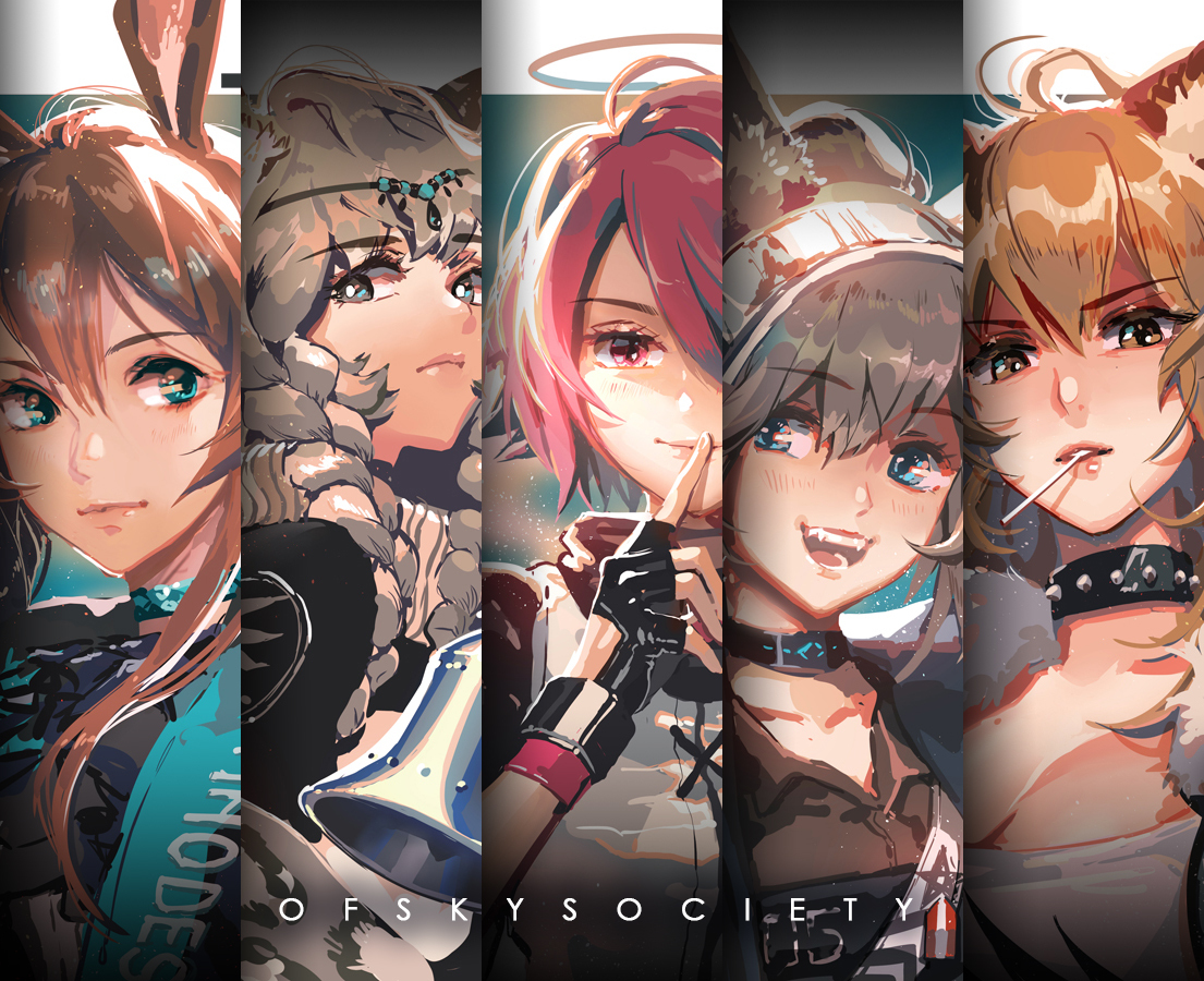 This is a pixiv picture whose title is Arknights - Portraits.