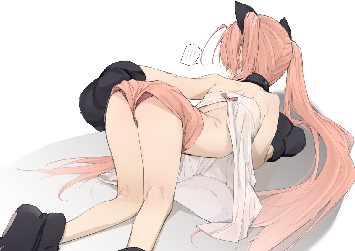 This is a pixiv picture whose title is おしり！！.