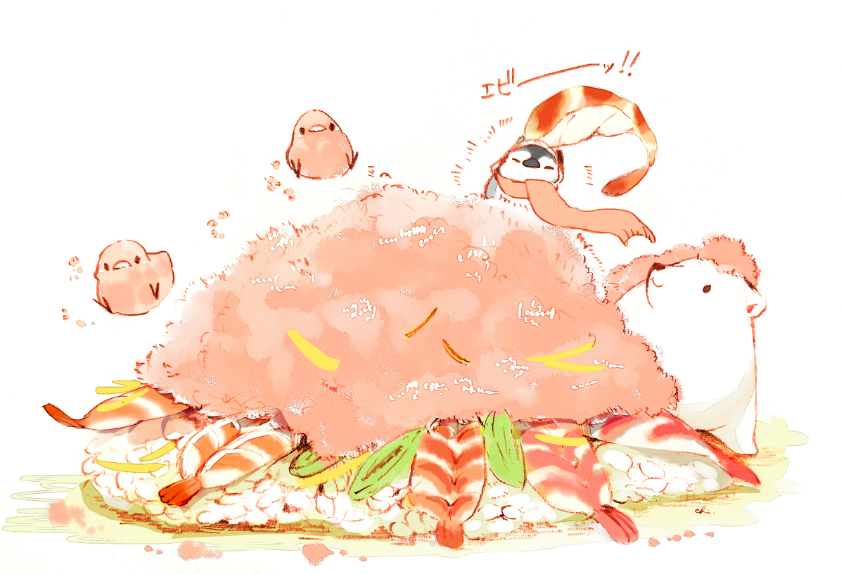 This is a pixiv picture whose title is ひなまつりちらしずし.