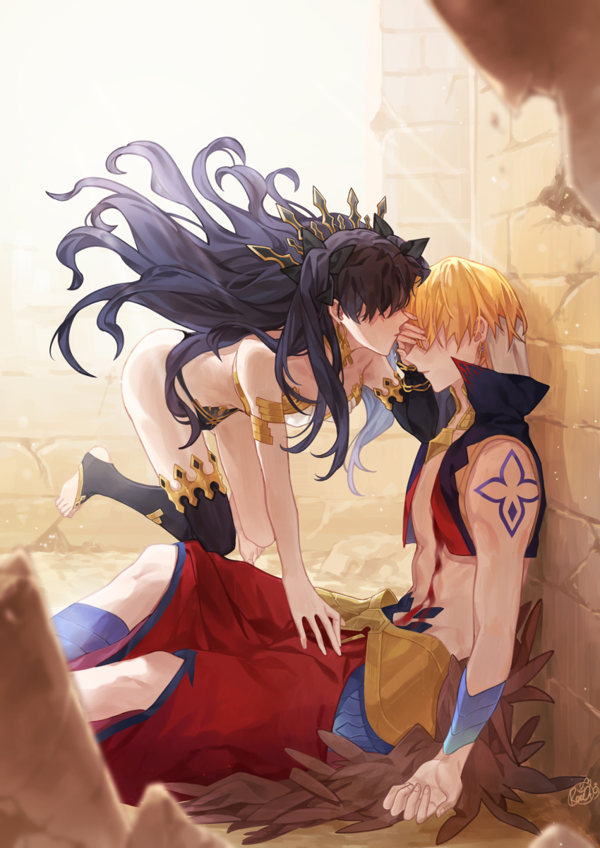 This is a pixiv picture whose title is ーーーさようなら、バカな“ヒト”の王様.