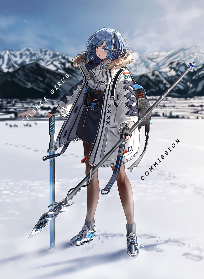 This is a pixiv picture whose title is ❄.