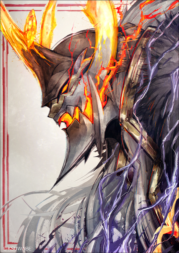 This is a pixiv picture whose title is 柴田勝家.