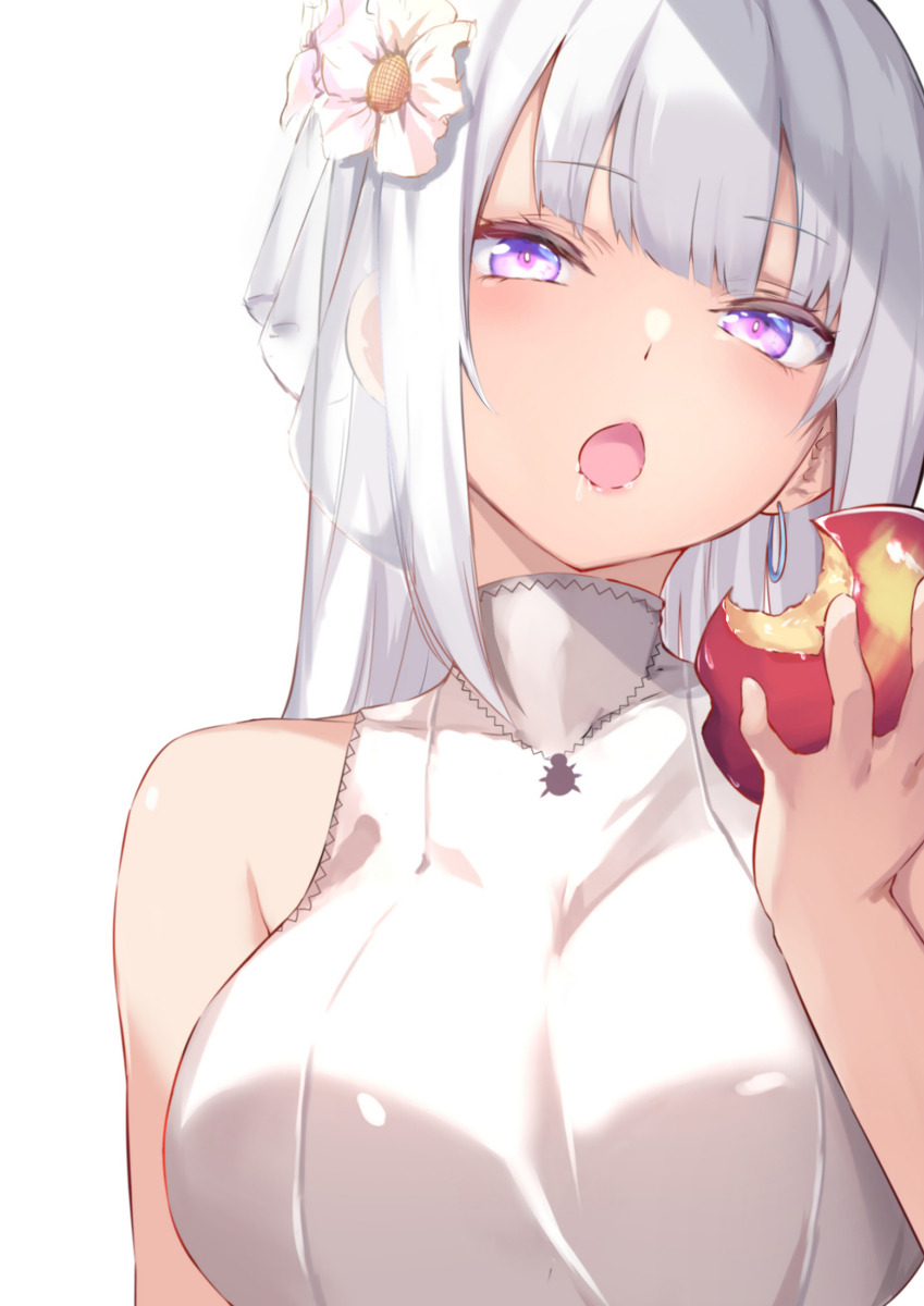 This is a pixiv picture whose title is APPLE.