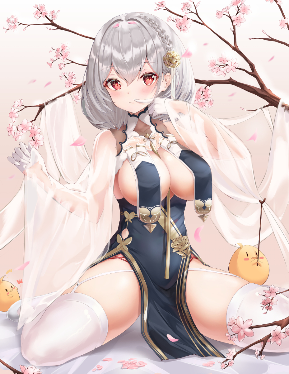 This is a pixiv picture whose title is シリアス.