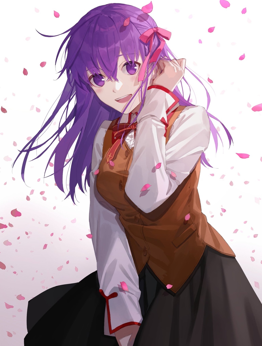 This is a pixiv picture whose title is 桜.