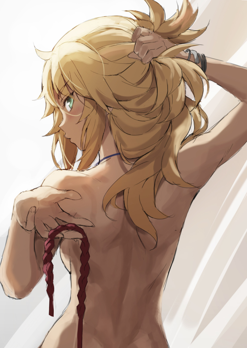 This is a pixiv picture whose title is モードレッド落書き.