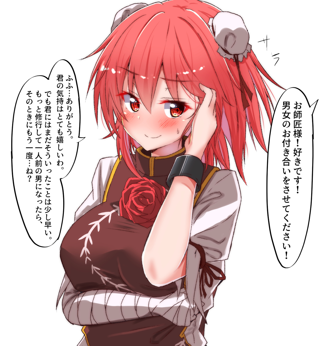 This is a pixiv picture whose title is 華扇様.