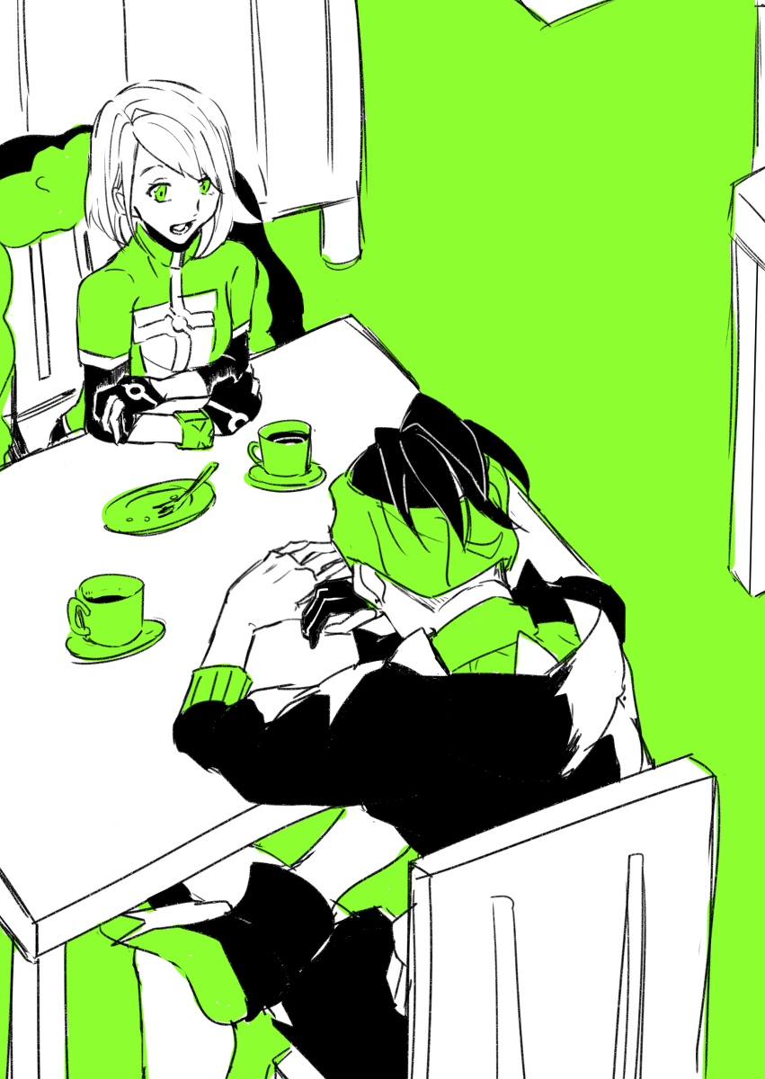 This is a pixiv picture whose title is キバユウの話5.