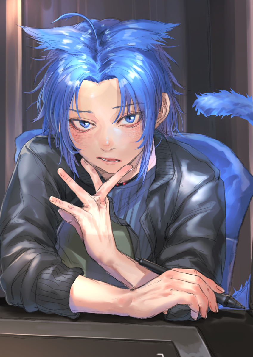 This is a pixiv picture whose title is くそねこ.