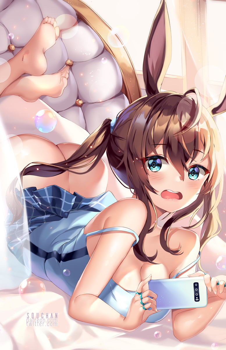 This is a pixiv picture whose title is 阿米娅.